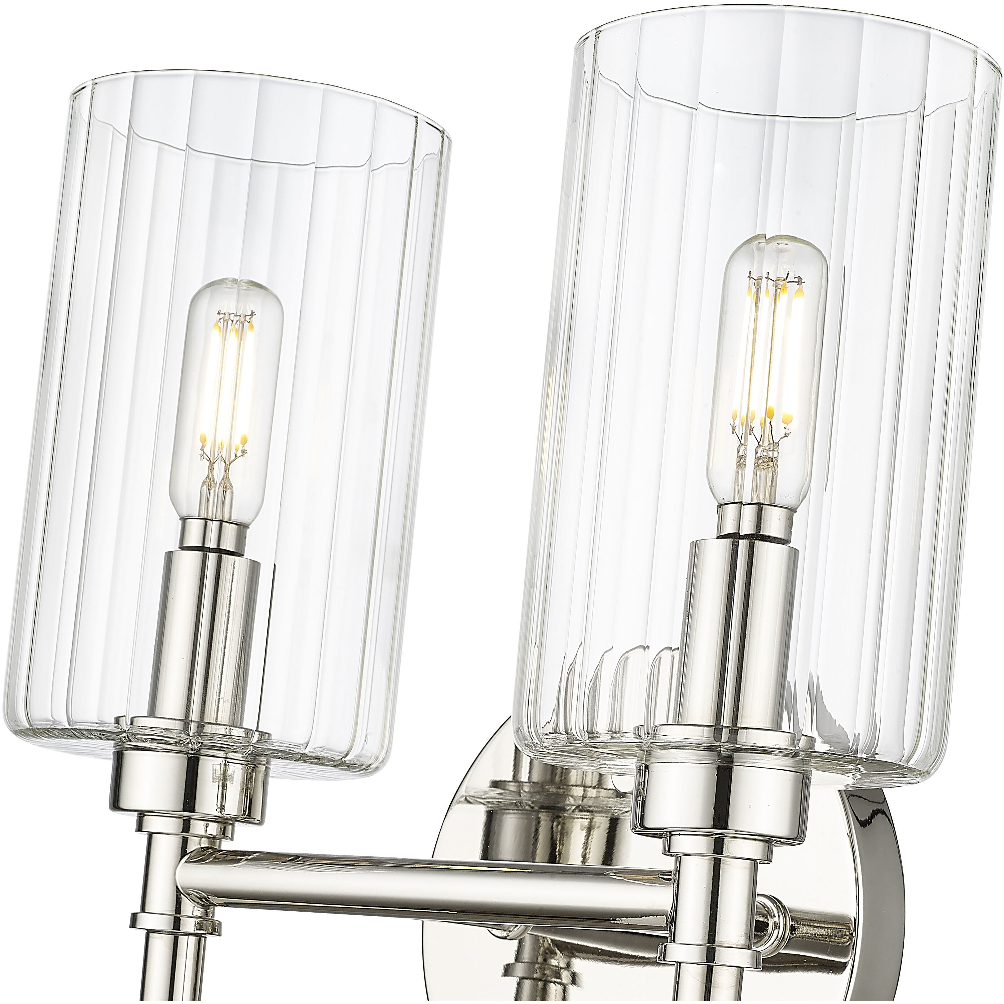 Chastine 2 Light 10.5 inch Polished Nickel Bathroom Vanity Light Wall Light